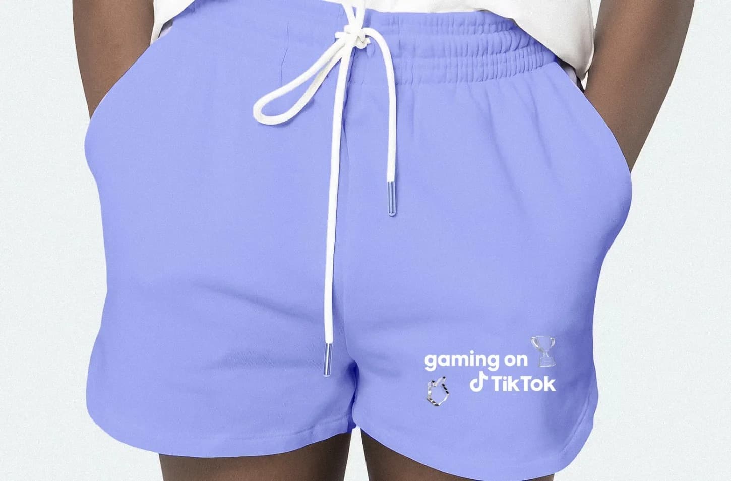Gaming on TikTok visual identity asset.