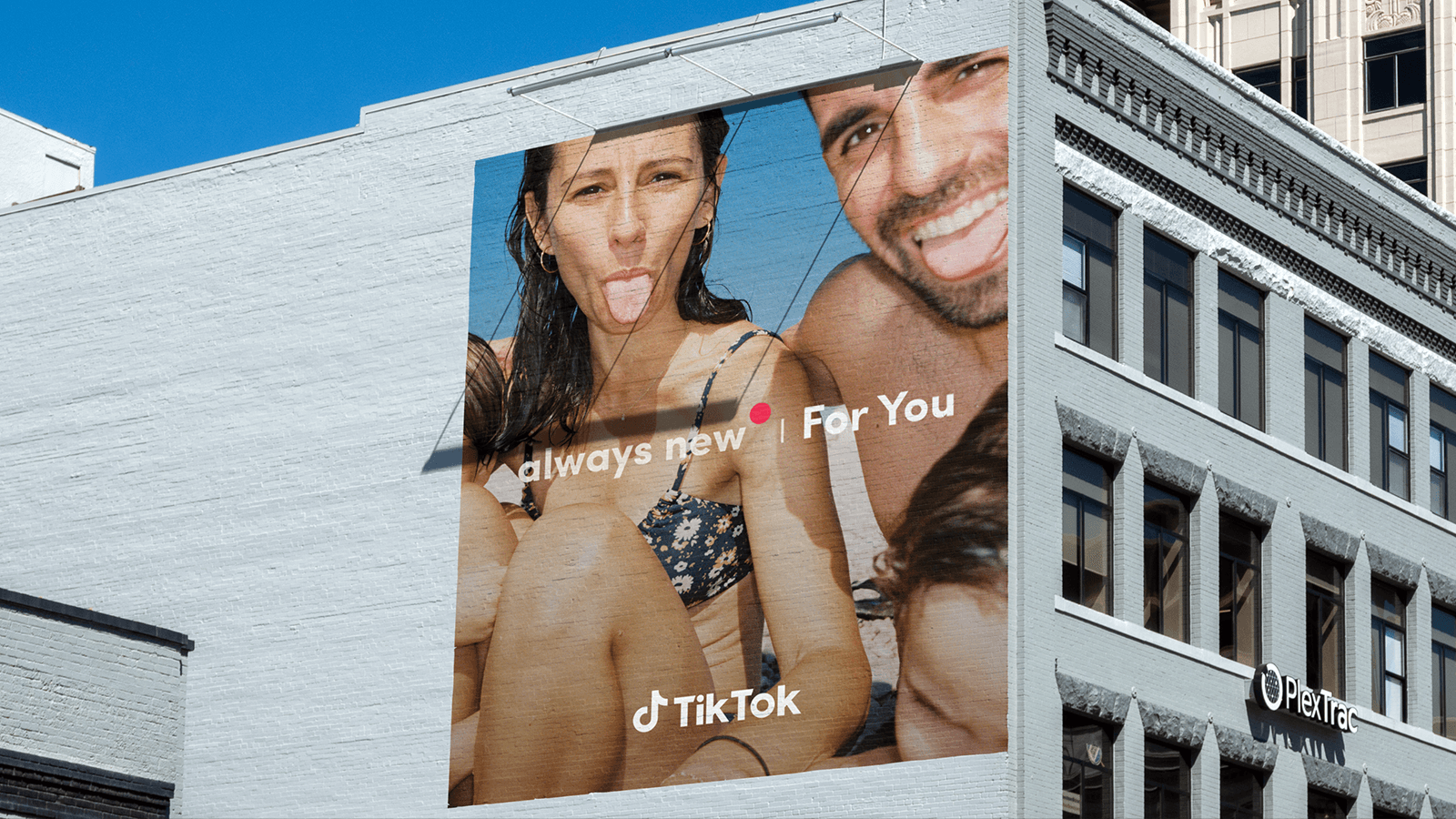 TikTok global brand refresh layout.