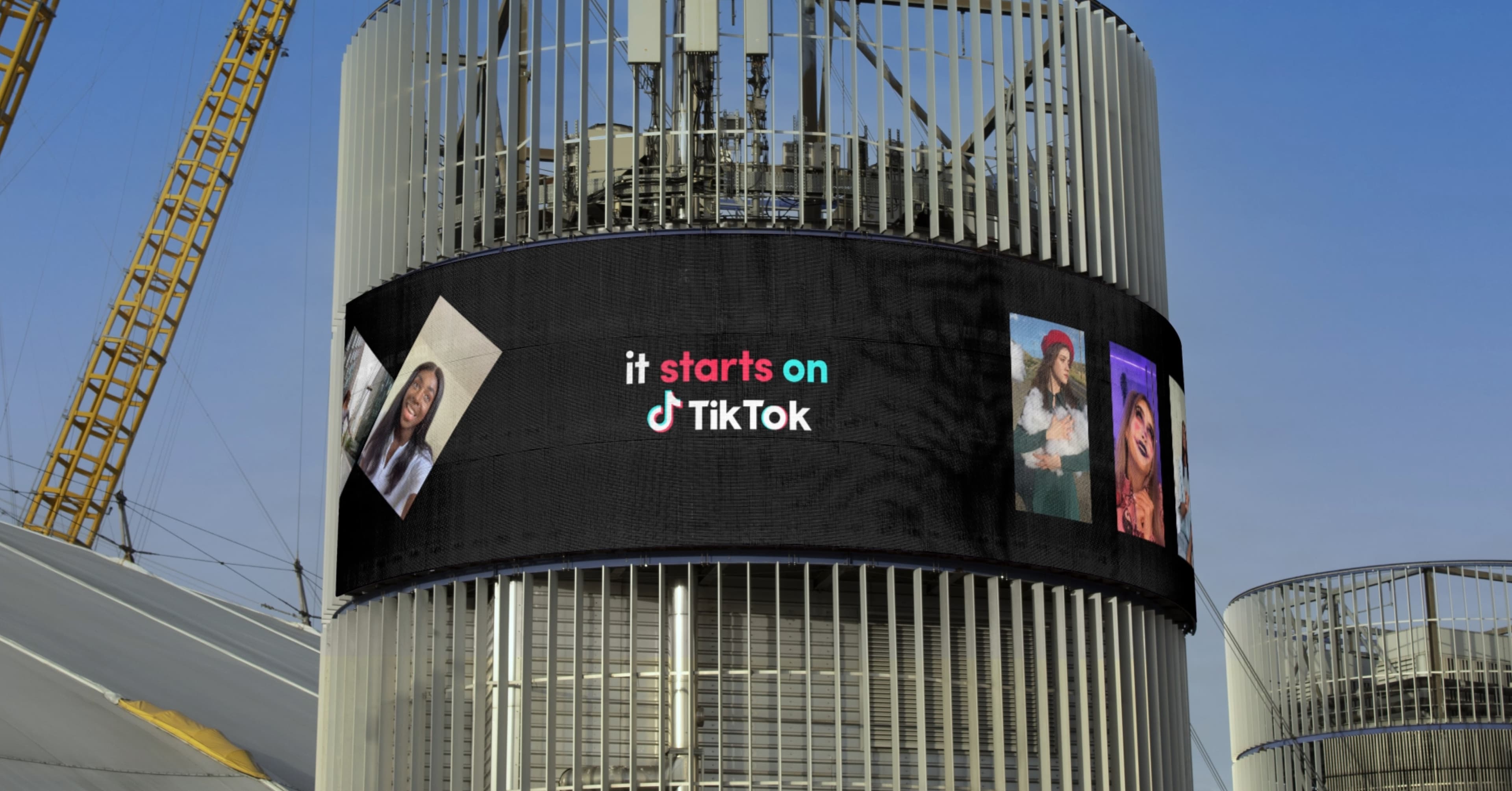 TikTok global brand refresh campaign application.
