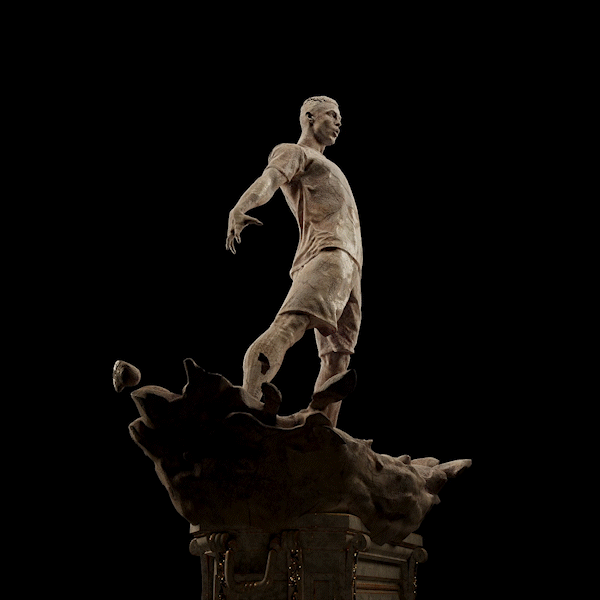 Animated CR7 NFT artwork: Restoration.