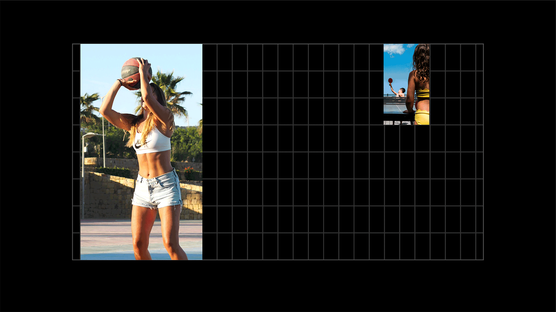 Animated TikTok global brand refresh grid system.